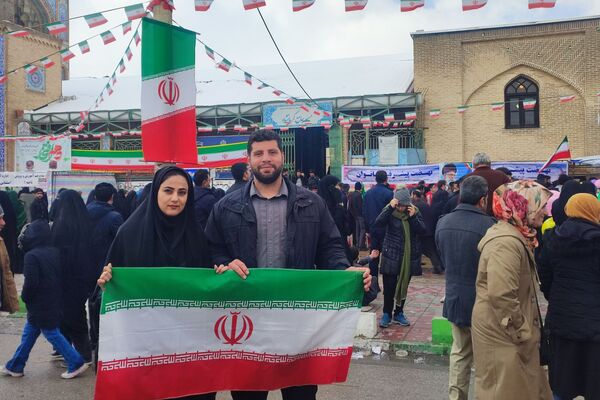 راهپیمایی یوم‌الله ۲۲بهمن در کرمانشاه 