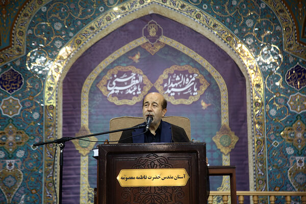 مراسم بزرگداشت حضرات «حمزه» و «عبدالعظیم حسنی» در حرم حضرت معصومه(س)