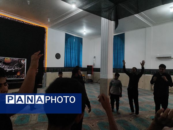 مراسم سوگواره احلی من العسل در هلیلان 