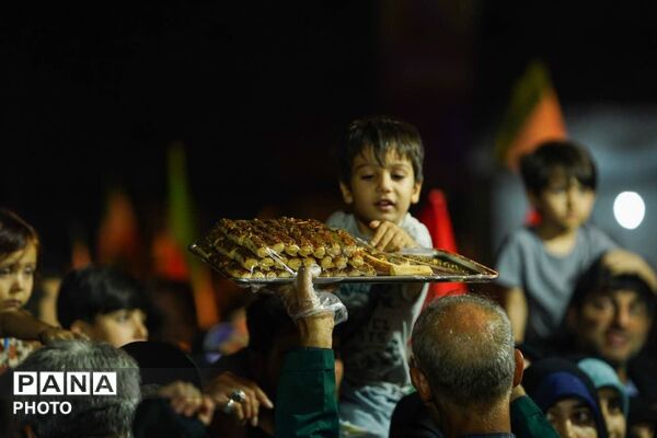 شبی که «محفل» به میدان شهید طهرانی مقدم آمد؛ قاب‌هایی از اقتدار مردم ایران