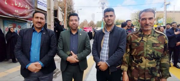 راهپیمایی روز13 آبان در شهر کلات برگزار شد