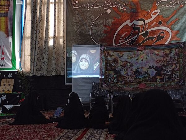 آیین سوگواری دهه فاطمیه در خلیل آباد