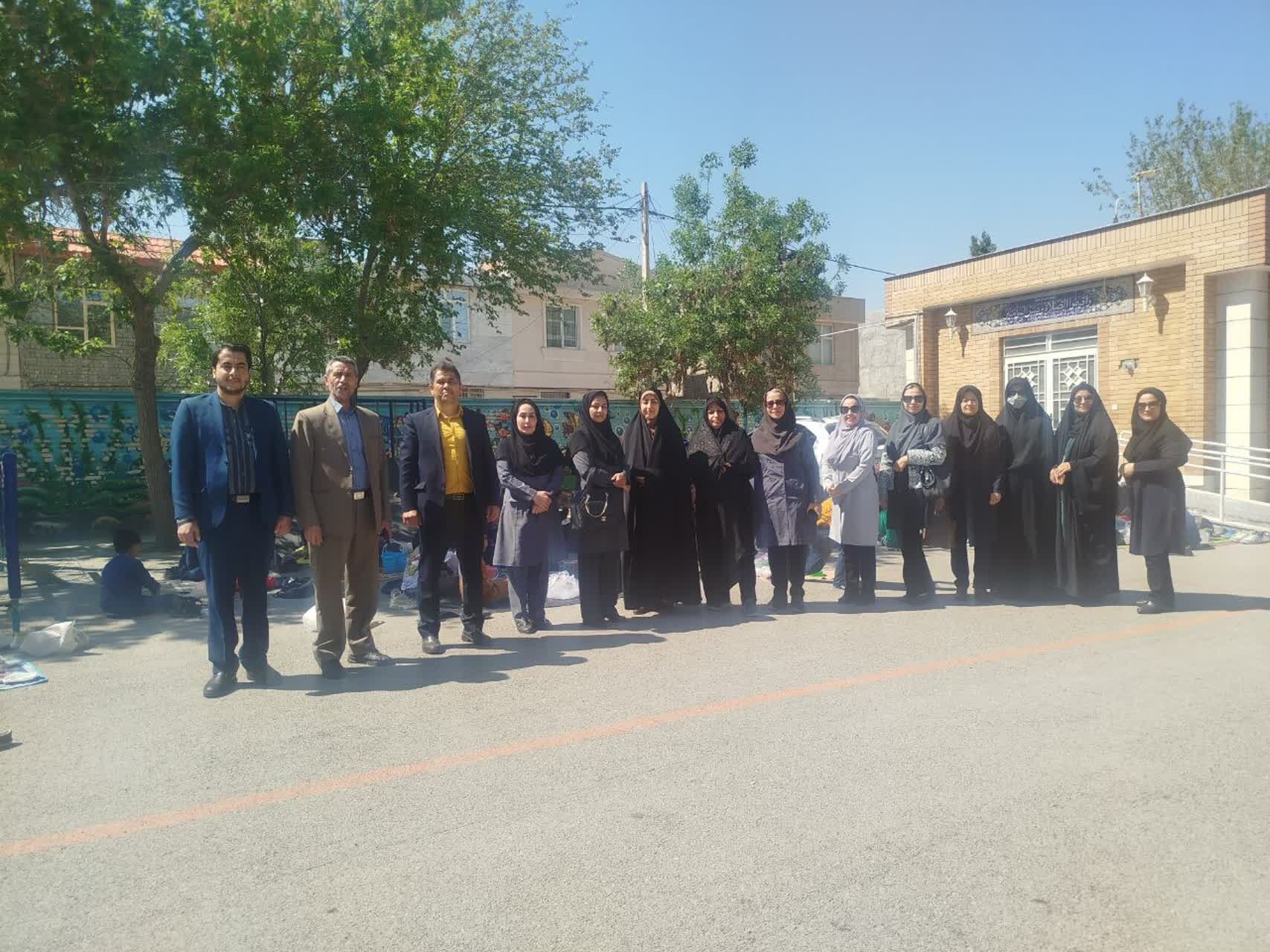 صبحانه سلامت در مدرسه پسرانه مبین شیروان
