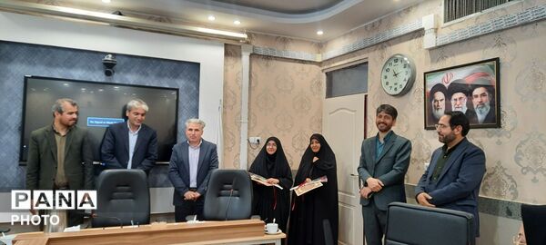 جلسه معارفه مدیر کانون باهنر و دار القرآن امام حسن(ع) نیشابور