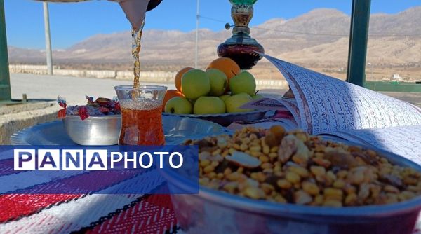 جشن یلدا به یاد شهدای گمنام در شهرستان چگنی 