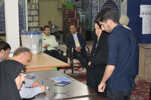 مشارکت گسترده مردم خرمدره در انتخابات ریاست جمهوری 