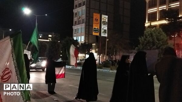 راهپیمایی ها در نیشابور همچنان ادامه دارد 