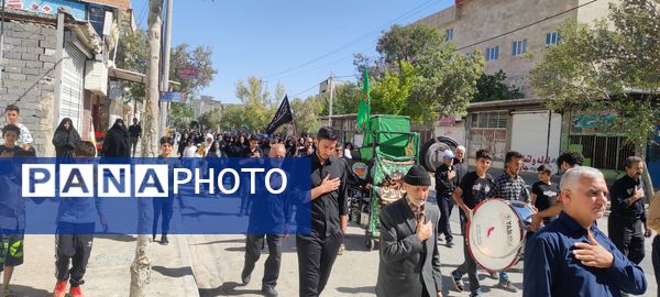 هیئت عزادارن مسجد قمر بنی هاشم شهرستان شیروان