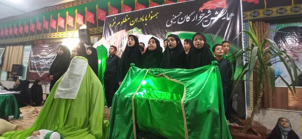 اجتماع شیرخوارگان حسینی در چناران