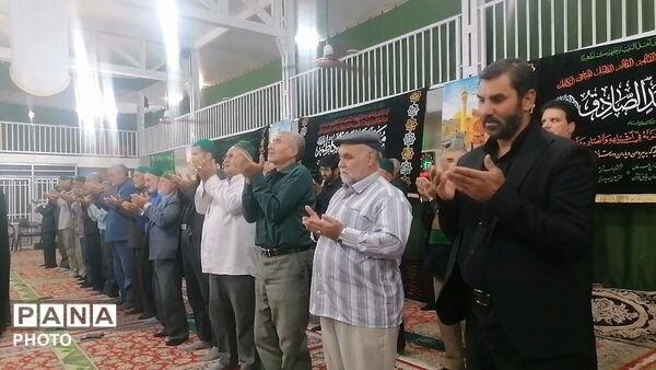 برگزاری آیین  بزرگداشت آیت الله سید علی خامنه ای در مسجد جامع شهر بار