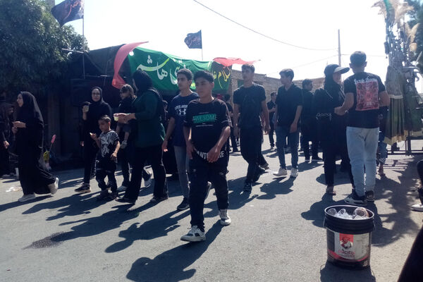 پیاده‌روی اربعین حسینی در شهرستان آباده 