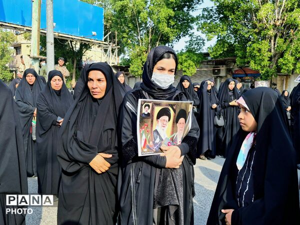 عنبرآباد در سوگ شهادت مقام معظم رهبری