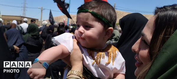 عزاداری عاشورای حسینی در گلزار شهدای گچساران 