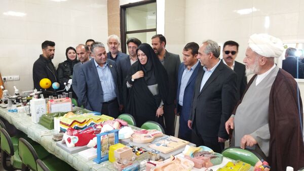 افتتاح مدرسه ۶ کلاسه «بانو مهین شادمان»