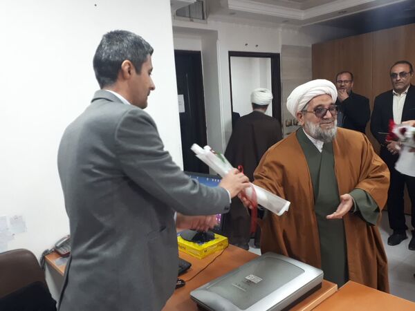 دیدار فرماندار شهرستان سملقان با رئیس بنیاد شهید به‌مناسبت گرامیداشت روز شهدا