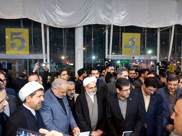 افتتاحیه غرفه رباتیک ناحیه۶ مشهد در نمایشگاه بین‌المللی مشهد 