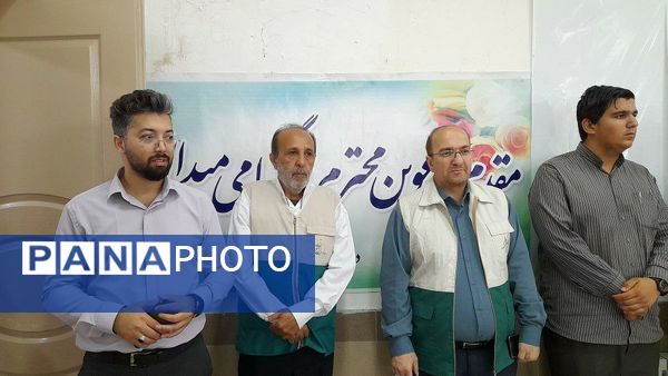 استقبال از کاروان زیر سایه خورشید در دبستان امام رضا(ع) نور