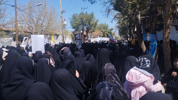 حضور باشکوه مردم ولایت مدار شهرستان خلیل‌آباد در راهپیمایی روز جهانی قدس 