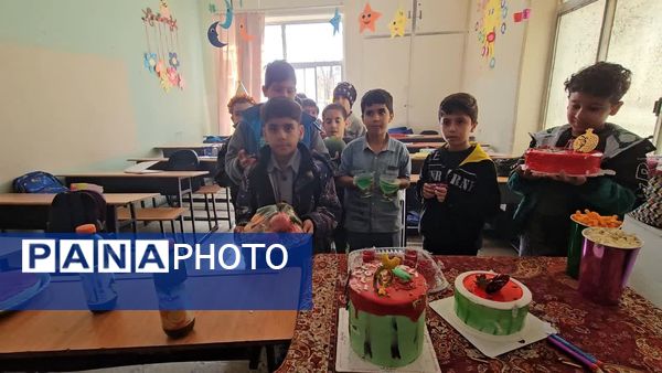 جشن یلدایی در مدرسه دکتر عسکریان یاسوج