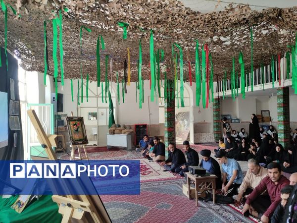 یادواره شهدای جنگ دوازده روزه در ده‌محسن