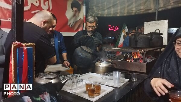 پارک دانشجو میزبان موکب مردمی نیشابور