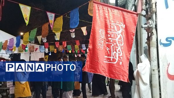 گذری بر فعالیت چایخانه امیر المومنین در شب میلاد حضرت مهدی ( عج)