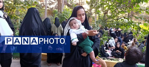 مراسم شیرخوارگان حسینی در آشخانه 