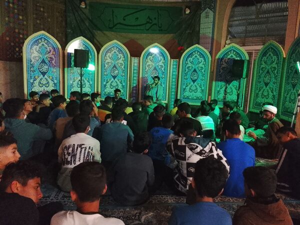 مراسم پر فیض اعتکاف در شهرستان خانمیرزا 