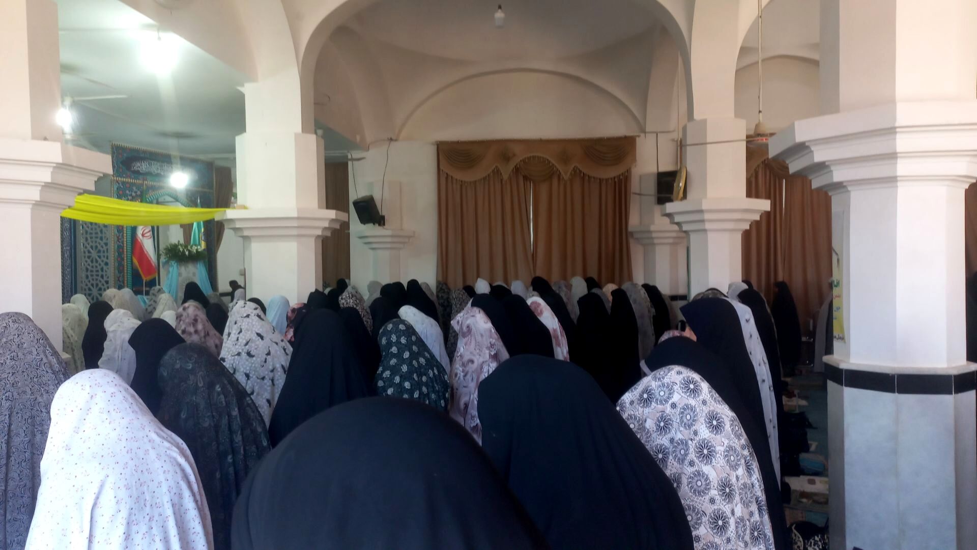 نماز جمعه  در خلیل آباد