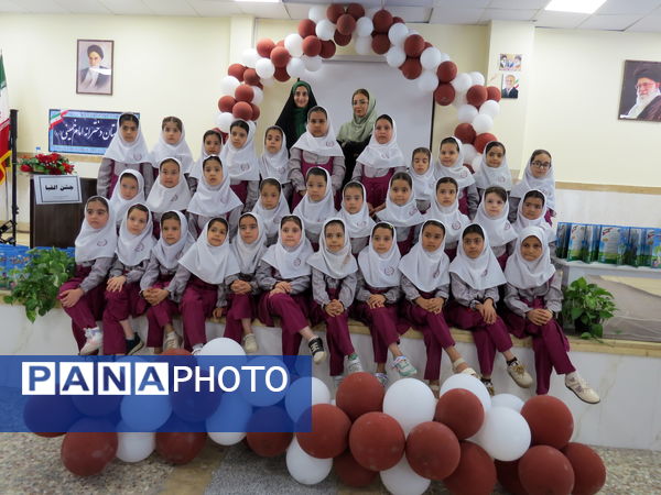 جشن الفبا در مدرسه دخترانه امام خمینی(ره) بجنورد