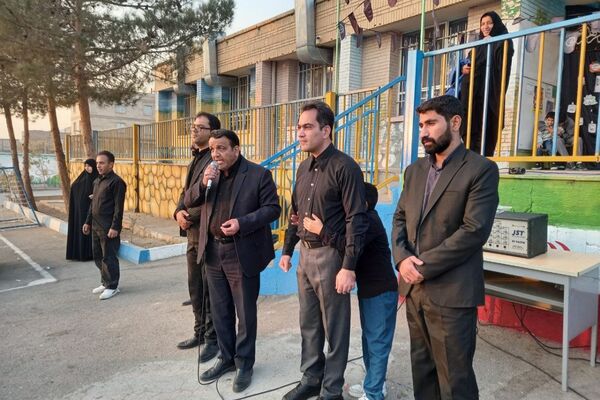 مراسم سوگواری حضرت فاطمه در دبستان هدایت ۲