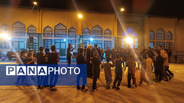 مراسم عزاداری و سینه‌زنی شب دوم محرم در شهرستان مارگون