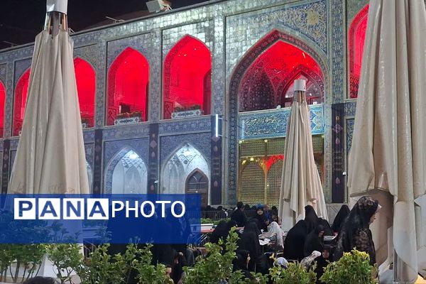 پایانی خوش برای تابستان در جوار حرم ثامن الائمه امام رضا (ع)