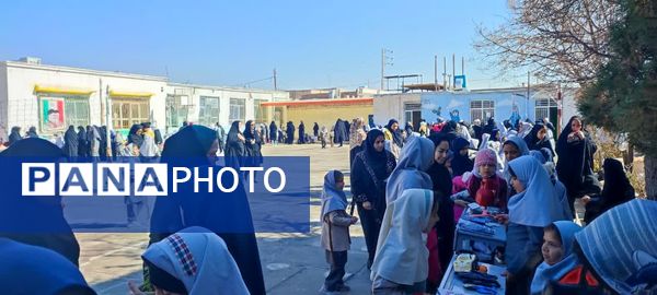  بازارچه مدرسه شهید نجفی فدافن کاشمر