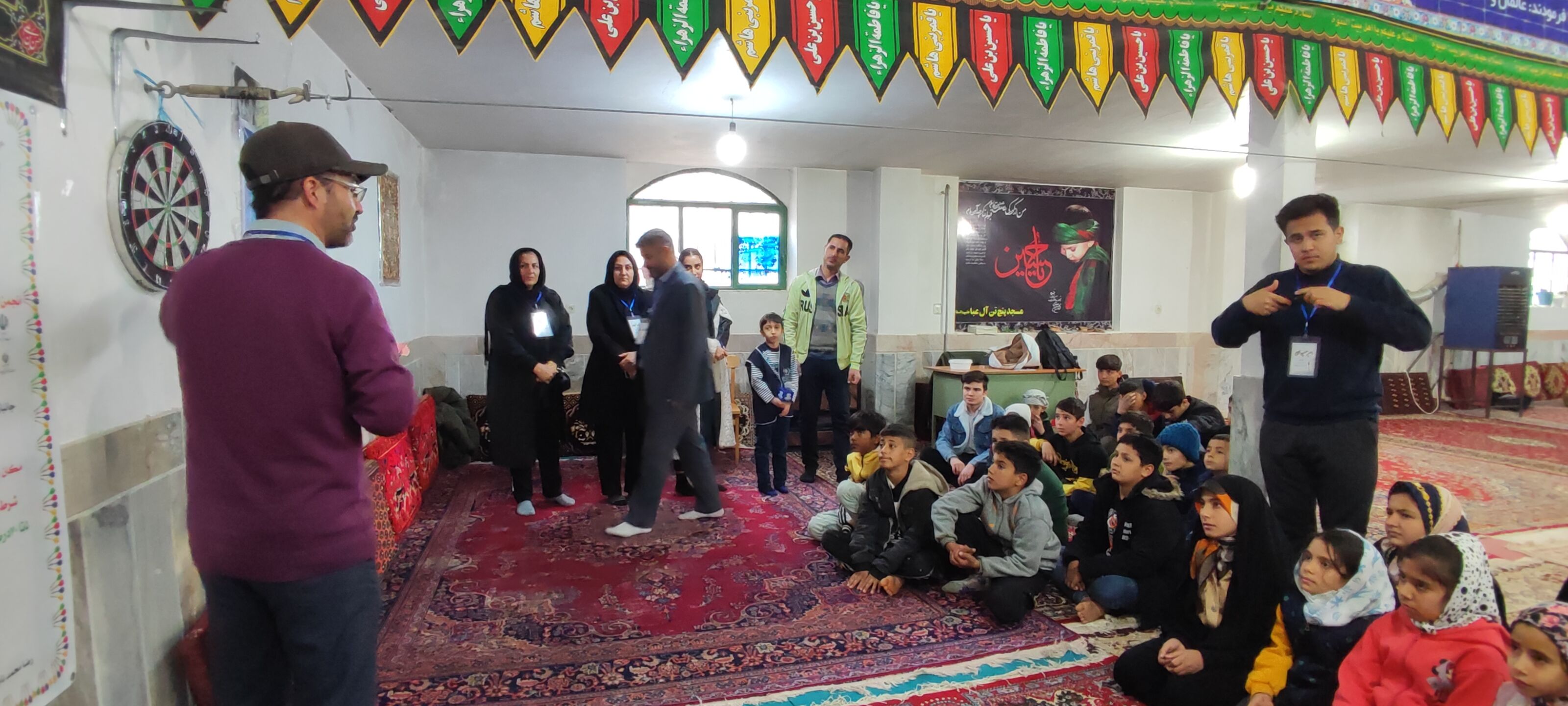 استعدادیابی مسابقات دارت در روستای چلو شهرستان شیروان