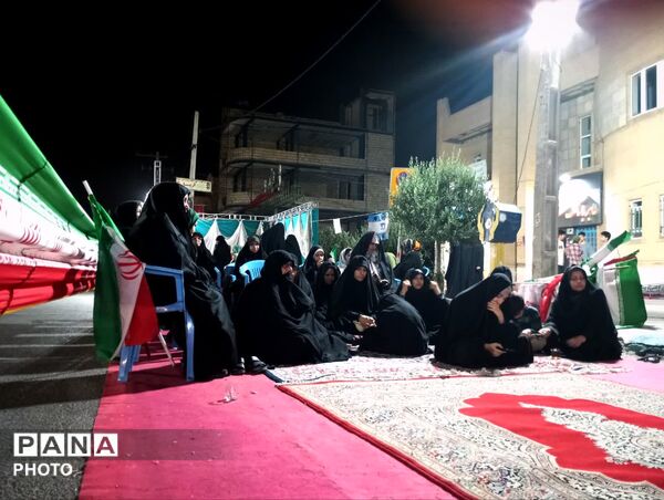 موکب دانش‌آموزی محله امامشهر یزد
