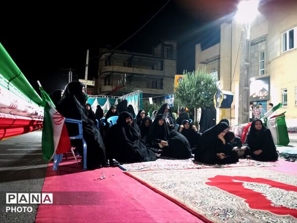 موکب دانش‌آموزی محله امامشهر یزد