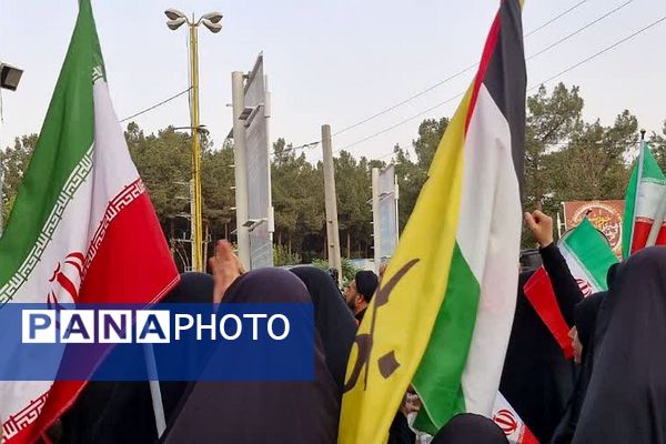 اجتماع محکومیت ترور و به شهادت رساندن اسماعیل هنیه در شهرستان قرچک