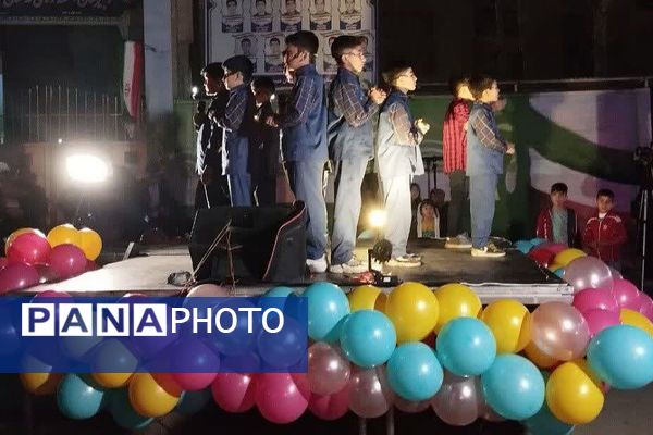 جشن خیابانی و هئیت هفتگی دختران دبیرستان شهید رستمرودی به مناسبت ولادت حضرت رقیه(س) 