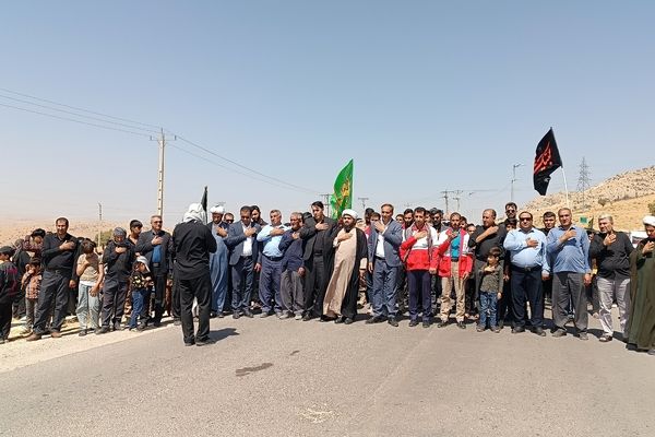 مراسم عزاداری سالروز شهادت امام رضا(ع) در شهرستان مارگون