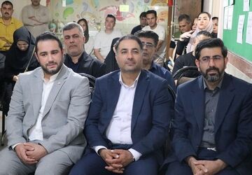افتتاح طرح پایگاه‌های اوقات فراغت ویژه دانش‌آموزان با نیازهای ویژه در آموزشگاه ناشنوایان الهام ناحیه دو شهرری