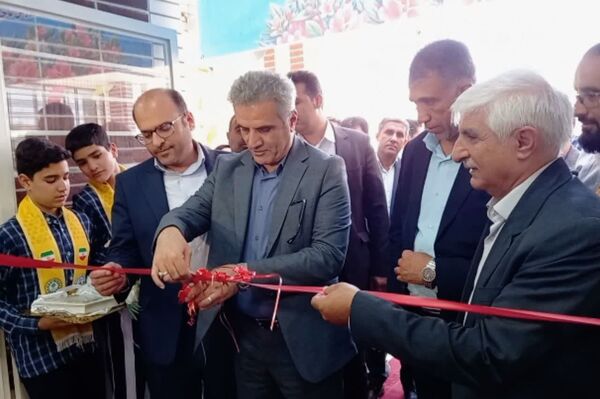 افتتاح آموزشگاه ۱۲ کلاسه حاج ابوالقاسم مصلح شیرازی ناحیه ۴ شیراز در راستای تحقق نهضت عدالت آموزشی