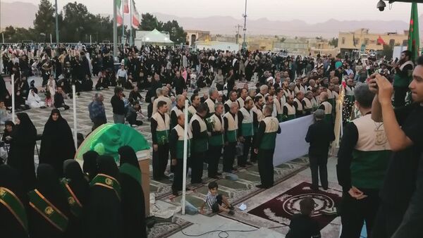 کاروان عزاداری «شمیم کرامت» در سوگ شهادت امام رضا (ع) در شهرضا به حرکت درآمد