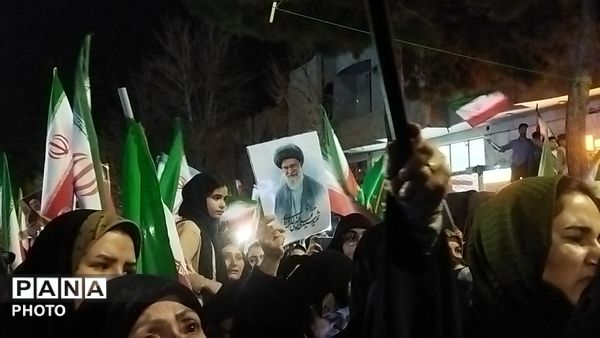 حضور مهدی رسولی در اجتماع مردمی نیشابور -۱