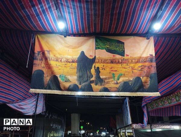 طریق‌الحسین(ع) در آستانه کربلا روایتی تصویری از موج عاشقان اربعین