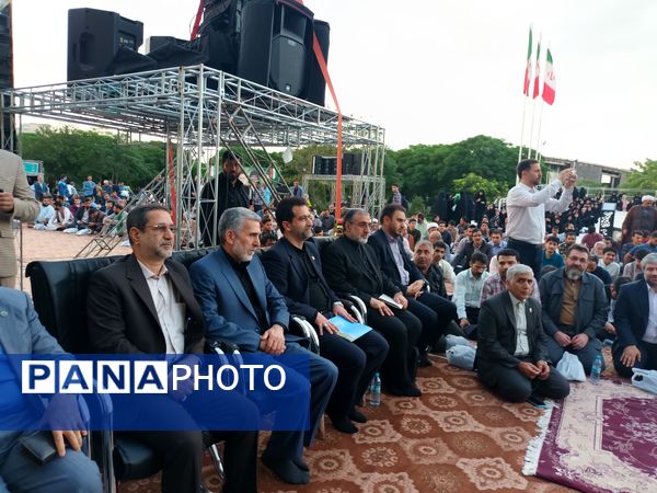 بزرگداشت شهدای خدمت در دانشگاه فردوسی مشهد