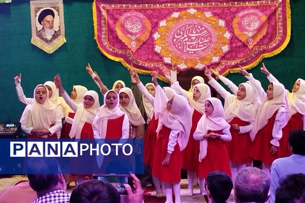جشن میلاد حضرت زینب(س) در جوار شهدای گمنام شهرستان قدس