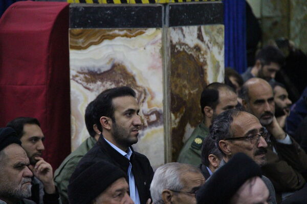 گرامیداشت حماسه ۹ دی در مسجد حظیره یزد