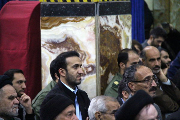 گرامیداشت حماسه ۹ دی در مسجد حظیره یزد