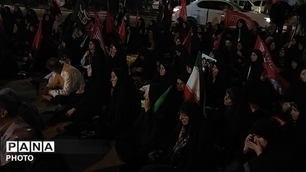 شب های مقاومت در بلوار فضل نیشابور 